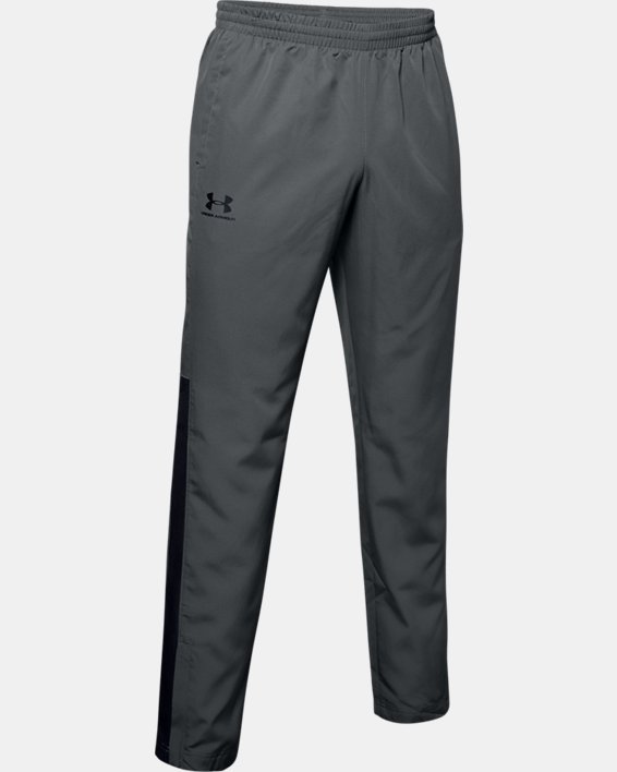 Men's UA Vital Woven Pants, Gray, pdpMainDesktop image number 4